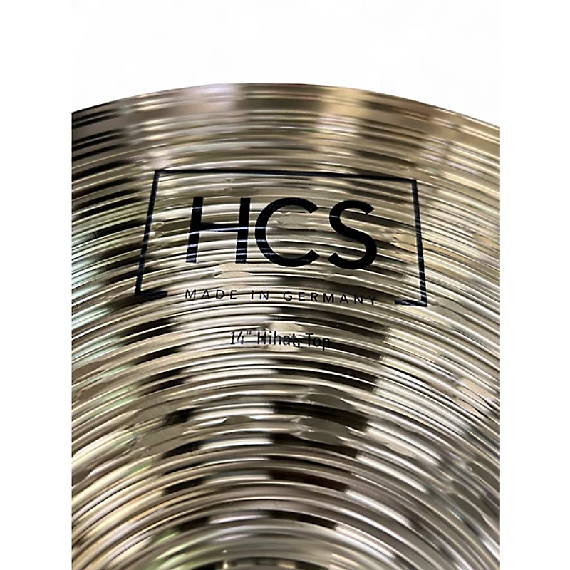 Used MEINL 14in HCS Hi Hat Pair Cymbal