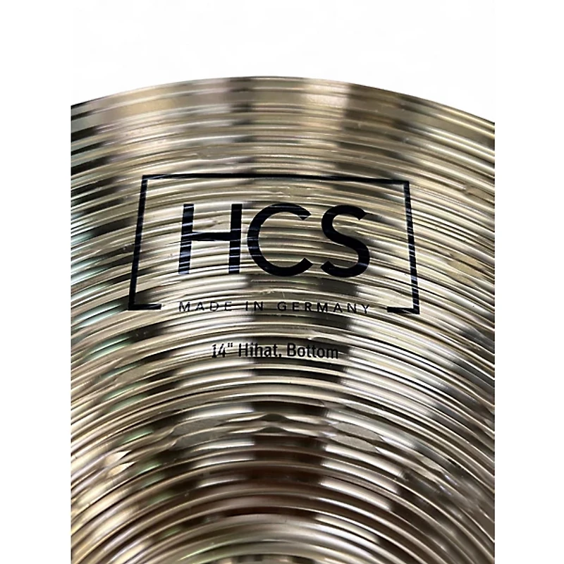 Used MEINL 14in HCS Hi Hat Pair Cymbal