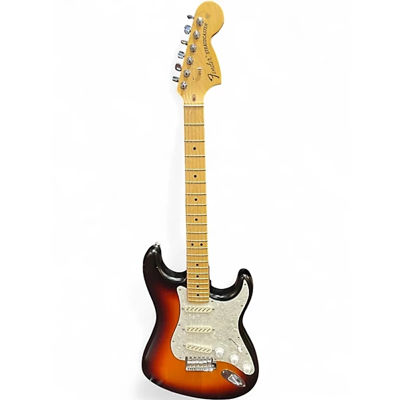 Used Fender Highway One Stratocaster 3 Tone Sunburst Solid Body Electric Guitar