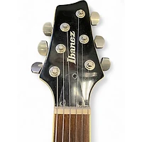 Used Ibanez Sz520qm Gold Amber Burst Solid Body Electric Guitar