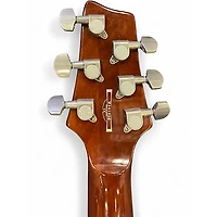 Used Ibanez Sz520qm Gold Amber Burst Solid Body Electric Guitar