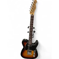 Used Fender Deluxe Nashville Telecaster 2 Tone Sunburst Solid Body Electric Guitar