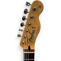 Used Fender Deluxe Nashville Telecaster 2 Tone Sunburst Solid Body Electric Guitar