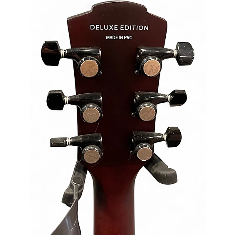 Used Fesley Deluxe Edition Black Solid Body Electric Guitar