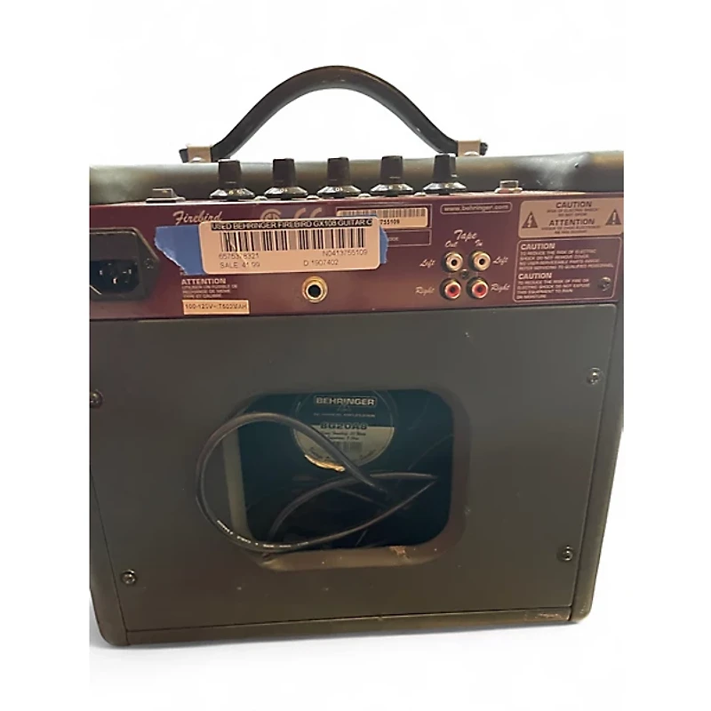 Used Behringer FIREBIRD GX108 Guitar Combo Amp