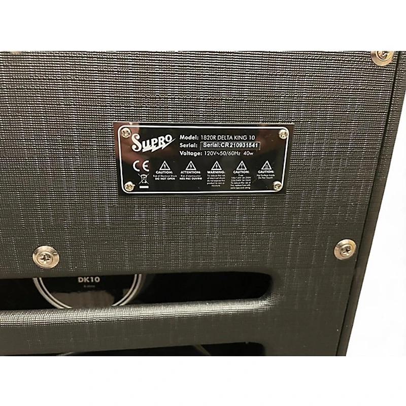 Used Supro 1820R DELTA KING 10 Guitar Combo Amp