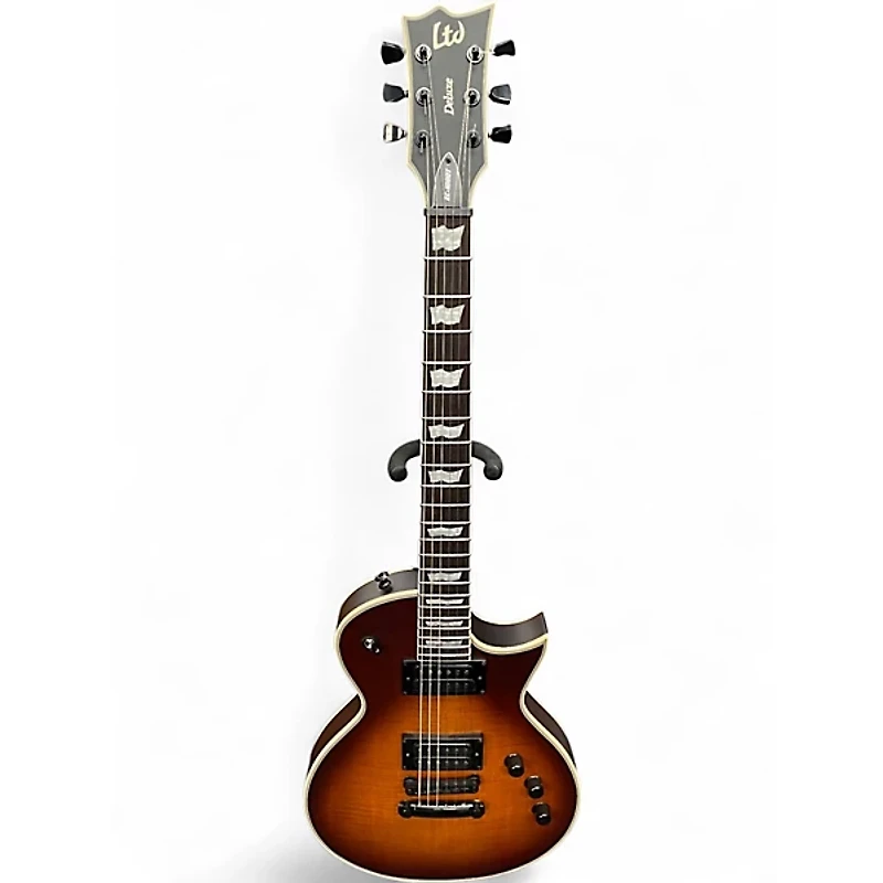 Used ESP LTD EC1000T Sunburst Solid Body Electric Guitar