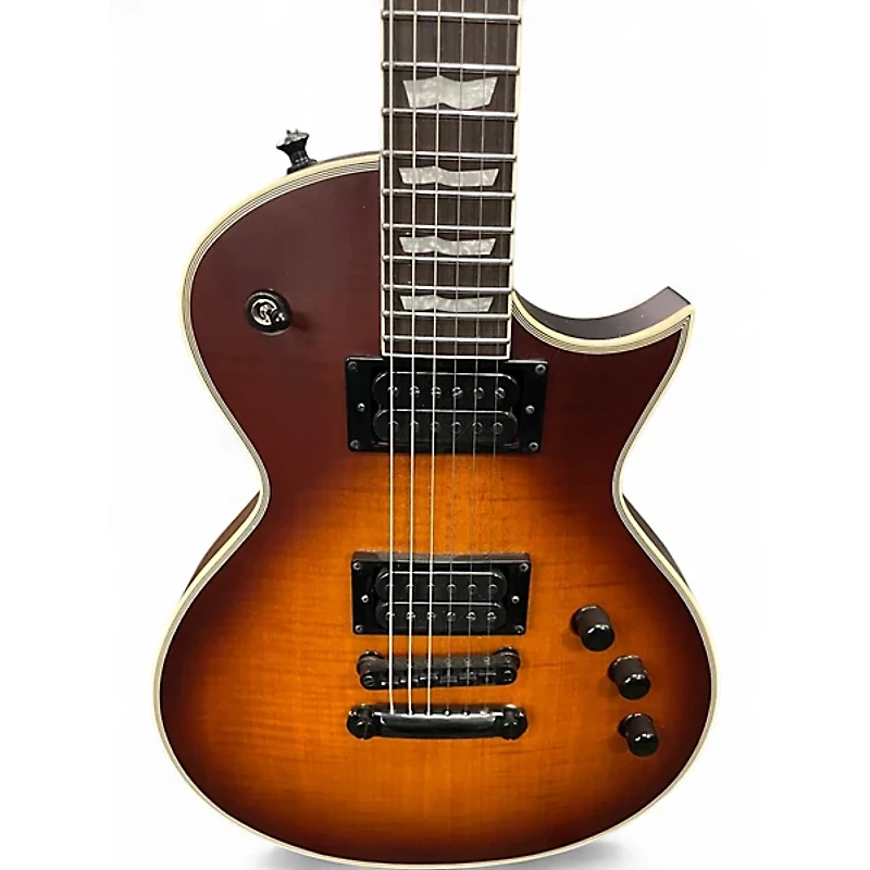 Used ESP LTD EC1000T Sunburst Solid Body Electric Guitar
