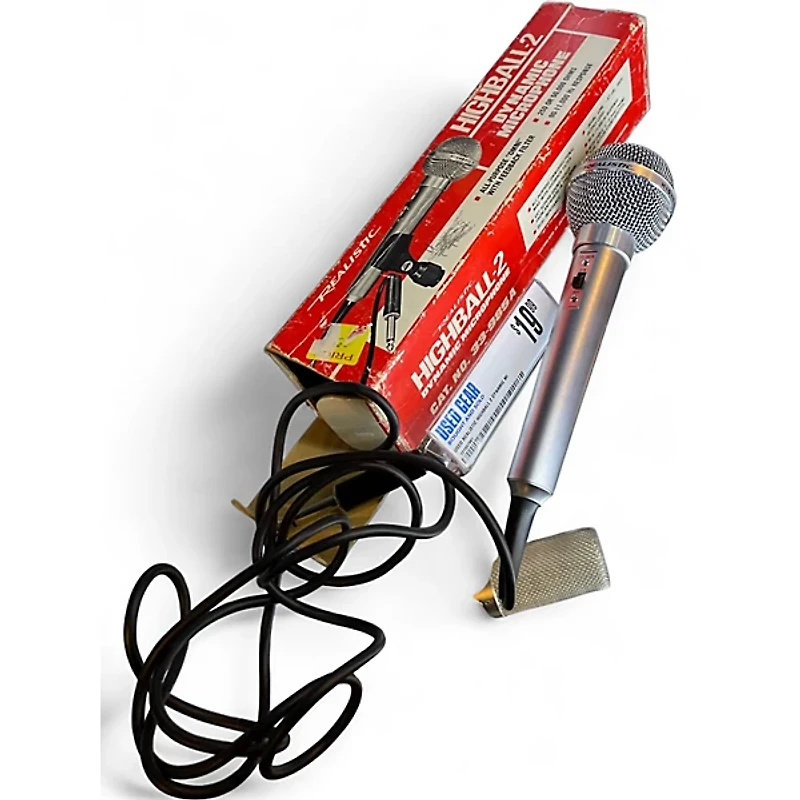 Used Realistic HIGHBALL 2 Dynamic Microphone