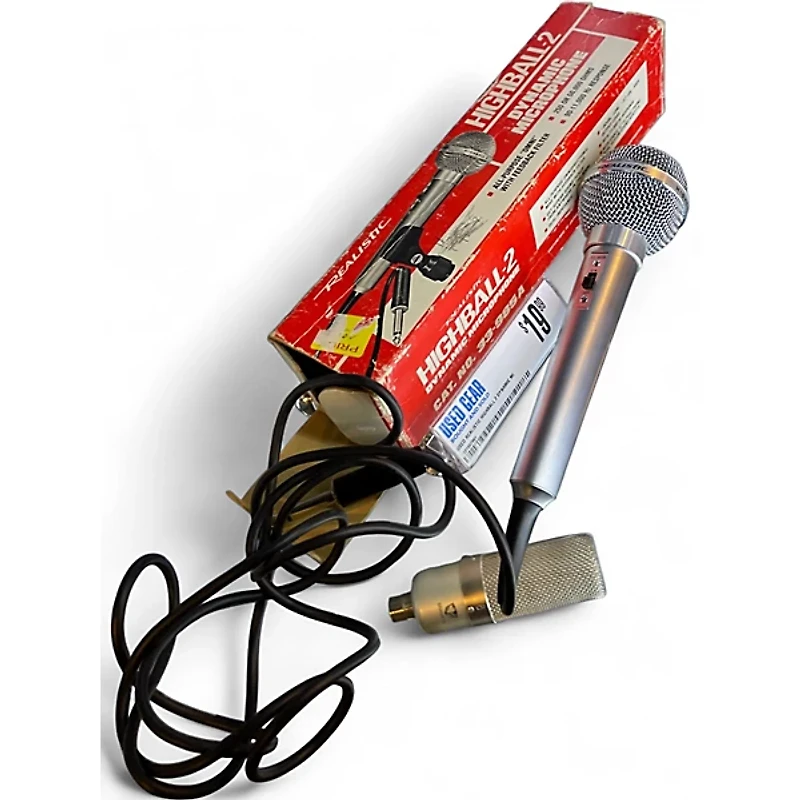 Used Realistic HIGHBALL 2 Dynamic Microphone