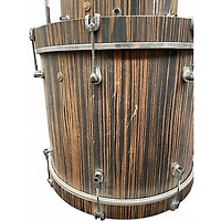 Used Ludwig 3 Piece SIGNET 105 MACASSAR EBONY Drum Kit