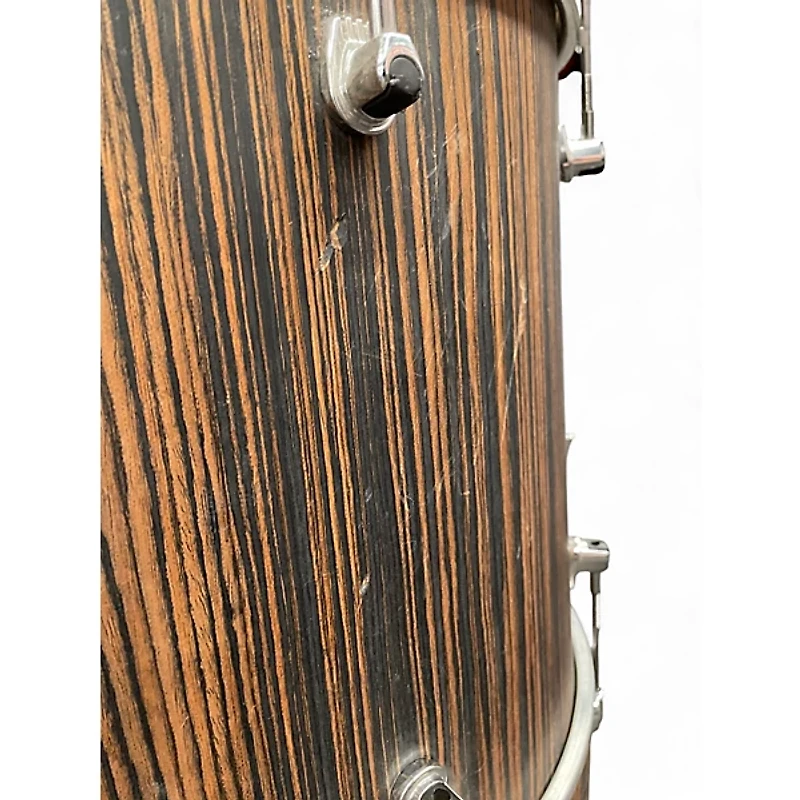 Used Ludwig 3 Piece SIGNET 105 MACASSAR EBONY Drum Kit