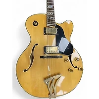 Used Washburn J6S Natural Hollow Body Electric Guitar