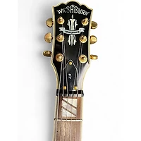Used Washburn J6S Natural Hollow Body Electric Guitar
