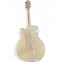 Used Washburn J6S Natural Hollow Body Electric Guitar