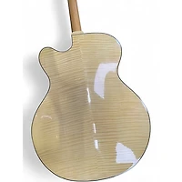 Used Washburn J6S Natural Hollow Body Electric Guitar