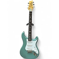 Used 2021 PRS SE Silver Sky Stone Blue Solid Body Electric Guitar