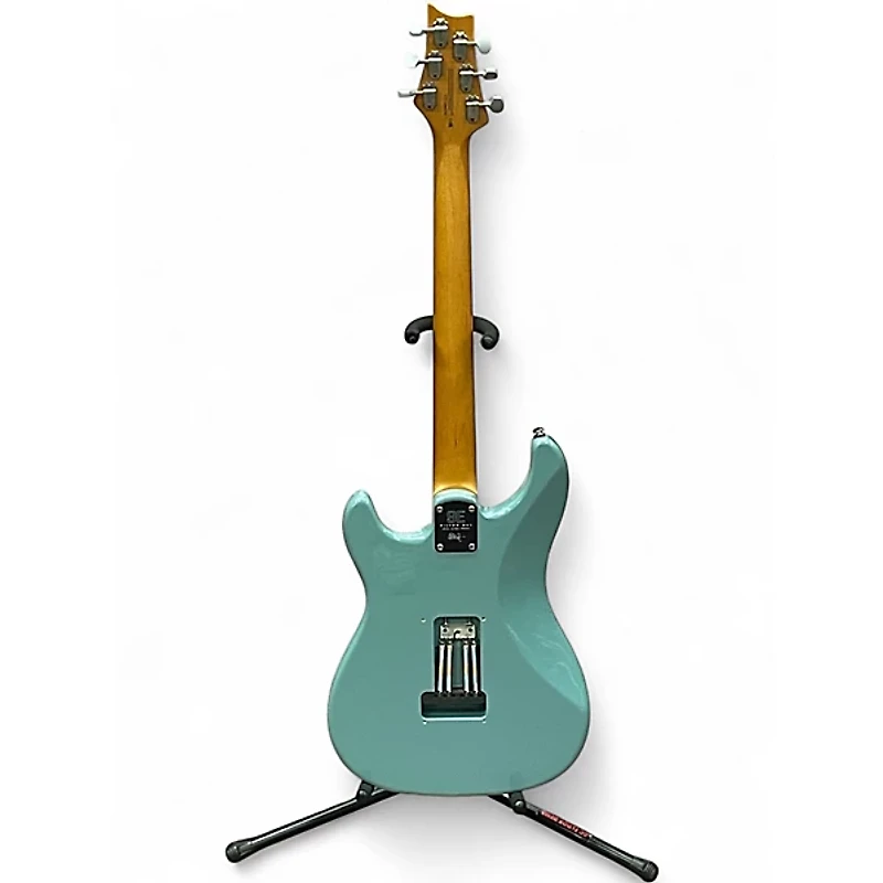 Used 2021 PRS SE Silver Sky Stone Blue Solid Body Electric Guitar