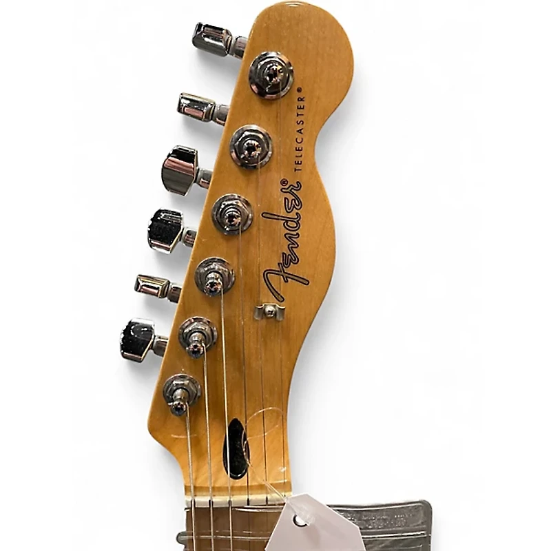 Used Fender Player Telecaster Black Solid Body Electric Guitar