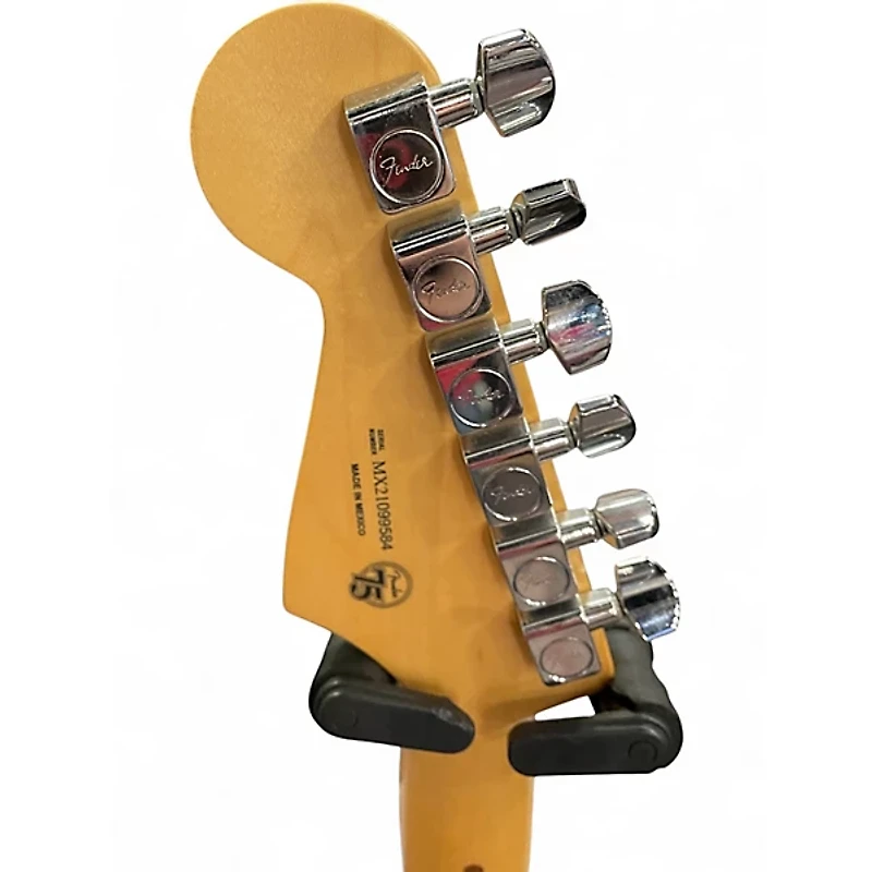 Used Fender Player Stratocaster Yellow Solid Body Electric Guitar