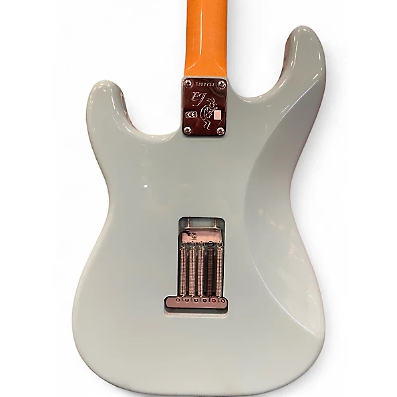 Used Fender Artist Series Eric Johnson Stratocaster Tropical Turquoise Solid Body Electric Guitar