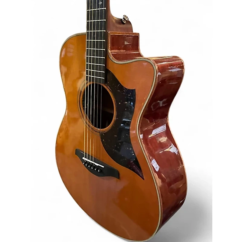 Used Yamaha AC5M Natural Acoustic Electric Guitar
