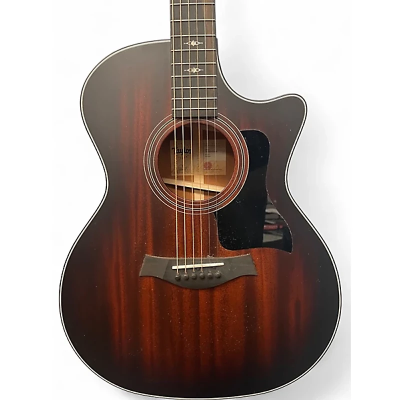 Used Taylor 324CE V-Class Natural Acoustic Electric Guitar