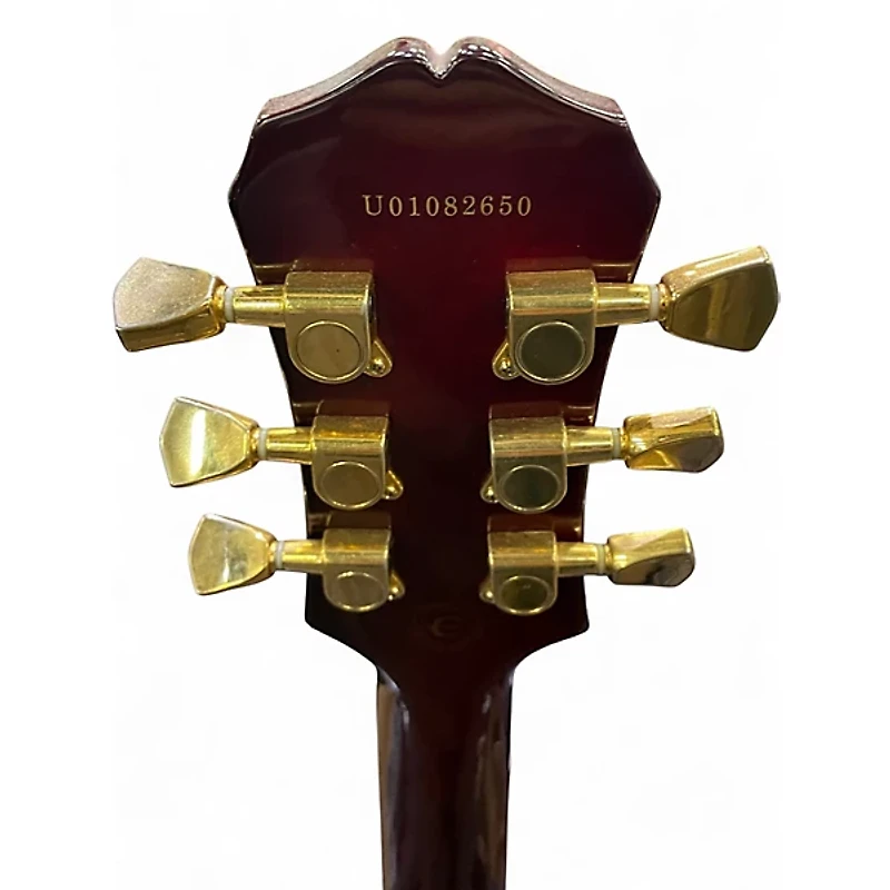 Used Epiphone Les Paul Custom Red Solid Body Electric Guitar