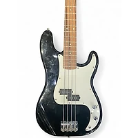 Used Squier Affinity Precision Bass Black Electric Bass Guitar