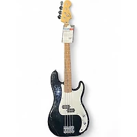 Used Squier Affinity Precision Bass Black Electric Bass Guitar
