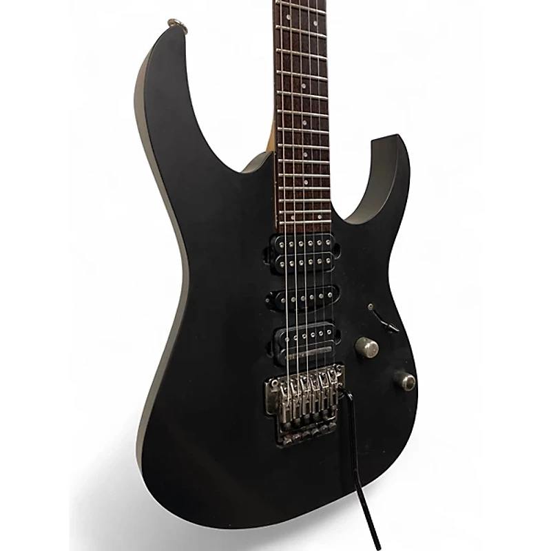 Used Ibanez PRESTIGE RG1570 Black Solid Body Electric Guitar