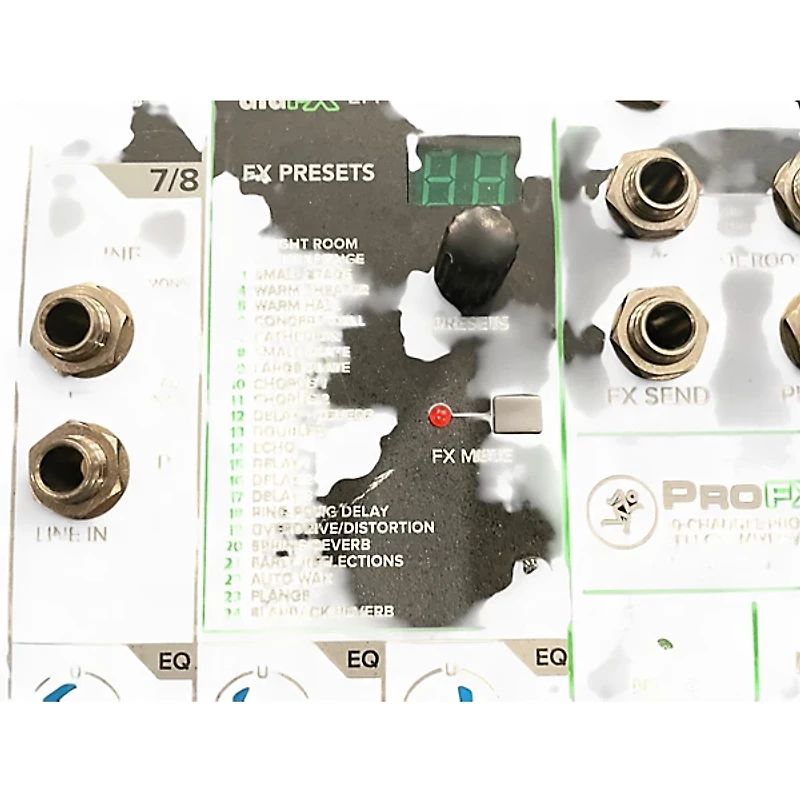 Used Mackie PROFX10 Powered Mixer