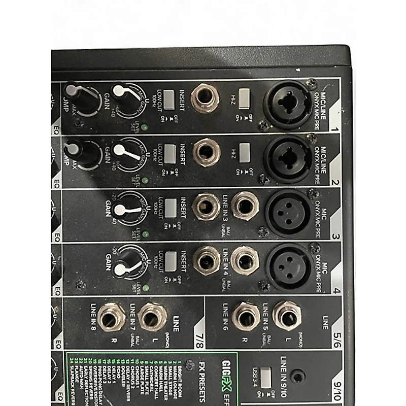 Used Mackie PROFX10 Powered Mixer