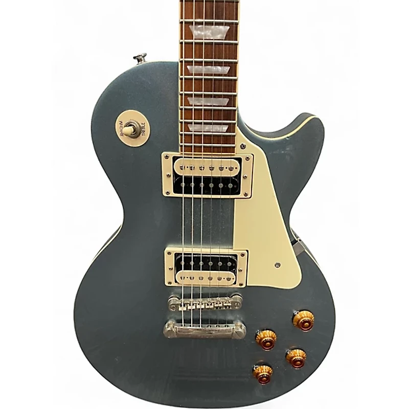 Used Epiphone Les Paul Traditional PRO III Pelham Blue Solid Body Electric Guitar