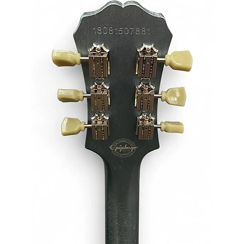 Used Epiphone Les Paul Traditional PRO III Pelham Blue Solid Body Electric Guitar