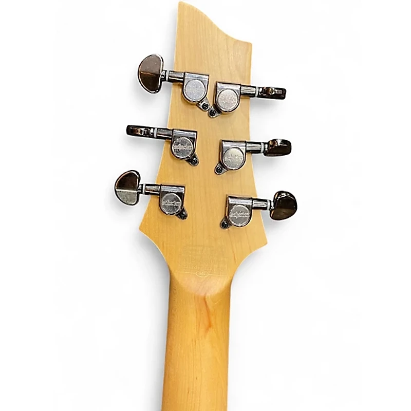 Used Schecter Guitar Research Demon 6 Trans Red Solid Body Electric Guitar