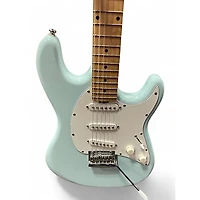 Used Sterling by Music Man Cutlass SSS Daphne Blue Solid Body Electric Guitar