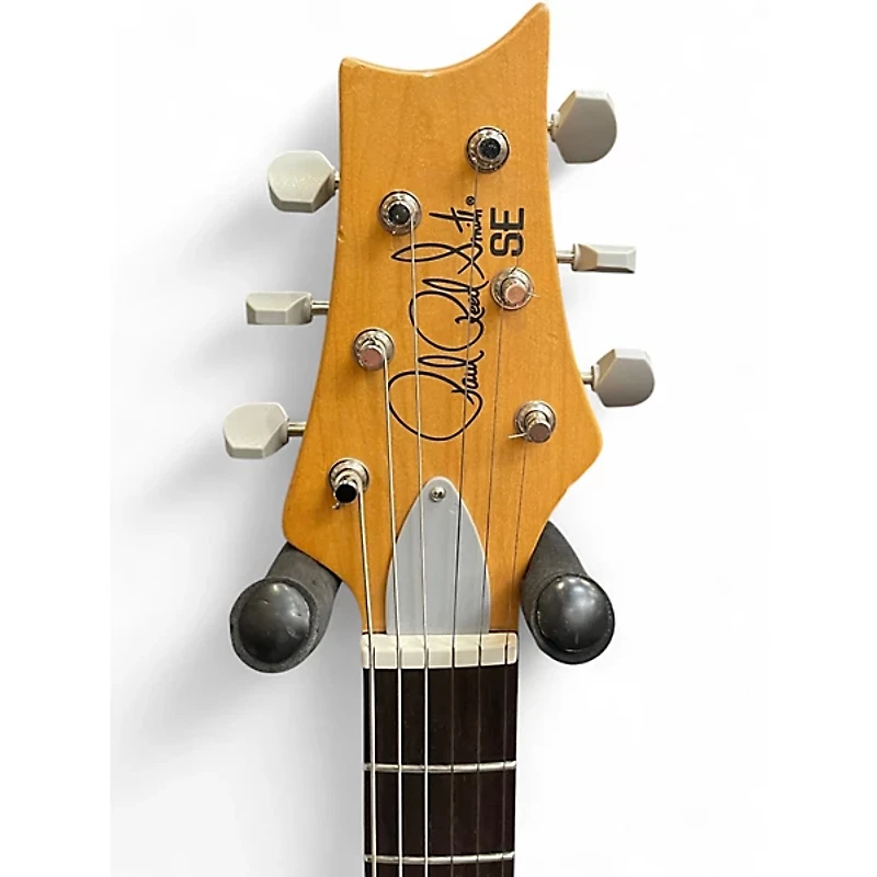 Used PRS SE Silver Sky Dragon Fruit Solid Body Electric Guitar