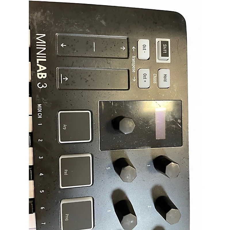 Used Arturia MINILAB MIDI Controller