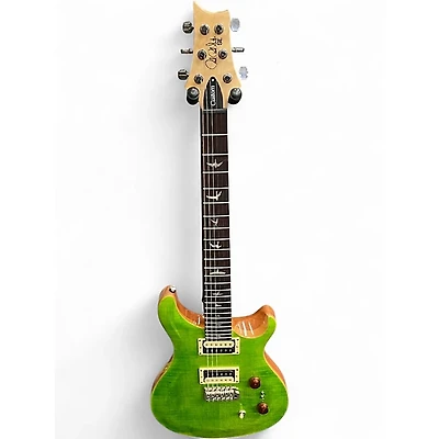 Used PRS SE Custom 24-08 Green Solid Body Electric Guitar