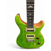 Used PRS SE Custom 24-08 Green Solid Body Electric Guitar