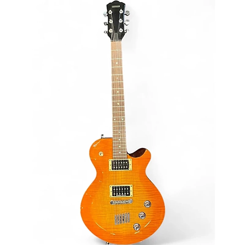 Used Yamaha AES620 Flametop Honeyburst Solid Body Electric Guitar