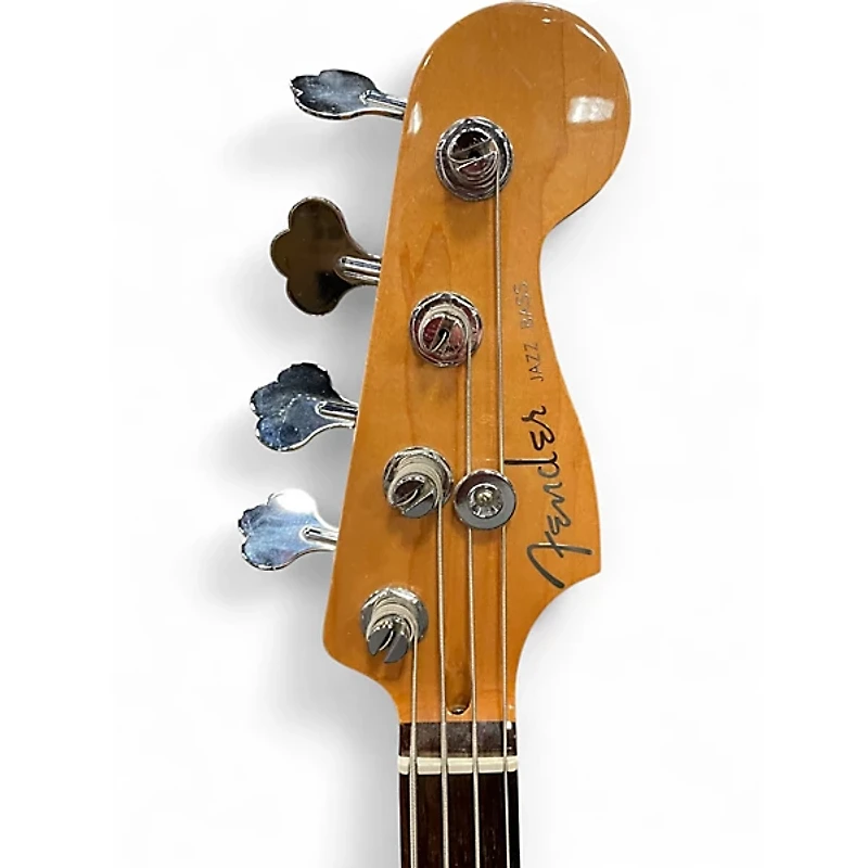 Used Fender Jazz Bass Sunburst Electric Bass Guitar