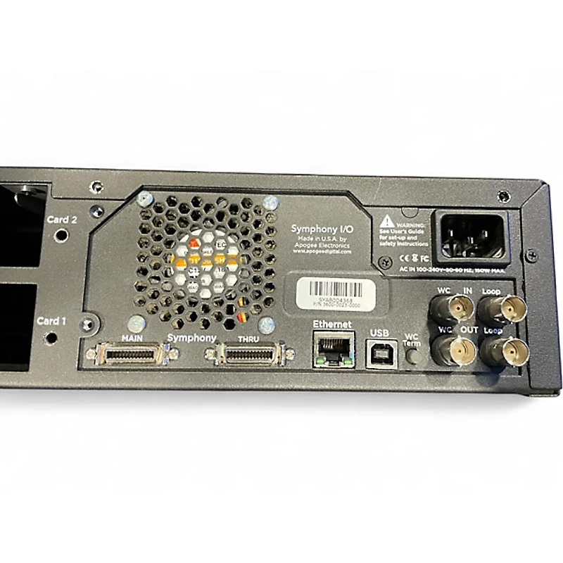 Used Apogee Symphony I/O 8x8 Audio Interface