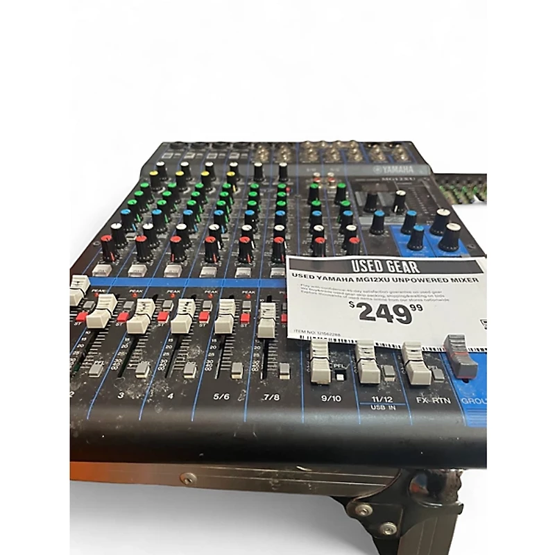 Used Yamaha MG12XU Unpowered Mixer