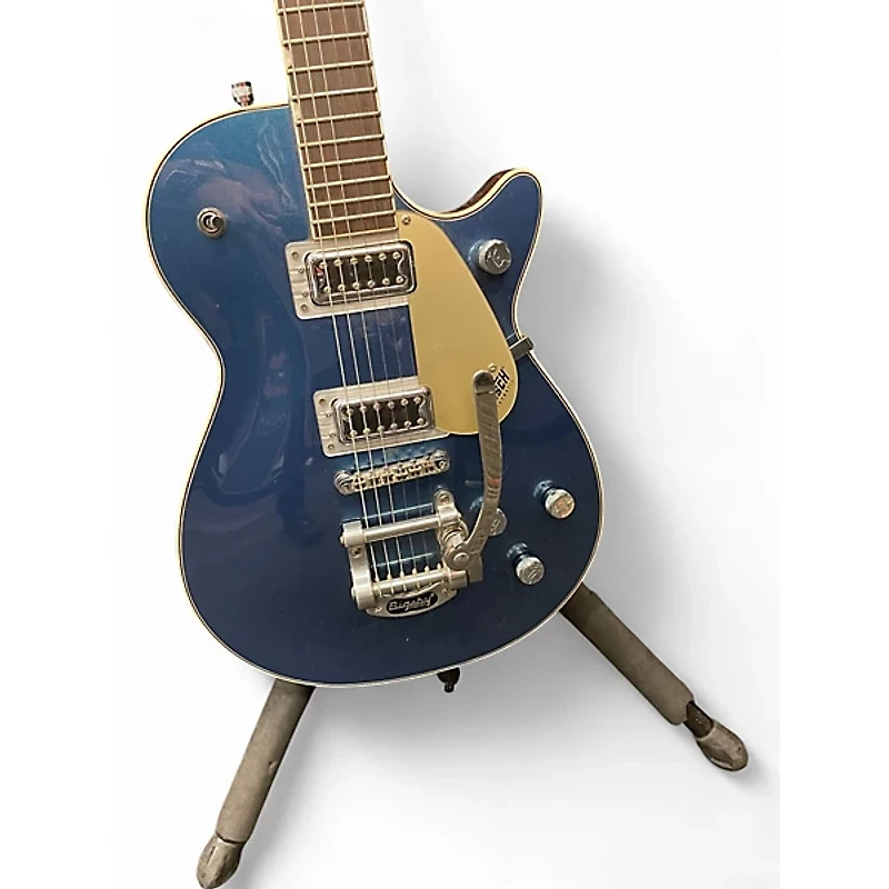 Used Gretsch Guitars G5230T Blue Solid Body Electric Guitar