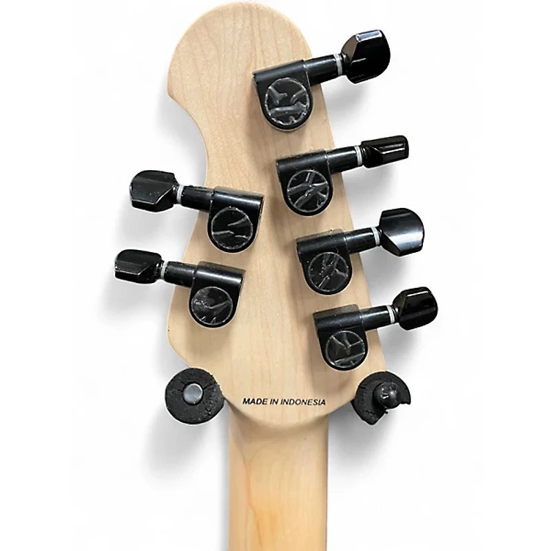 Used Sterling by Music Man Sub AX3 Axis BLACK Solid Body Electric Guitar