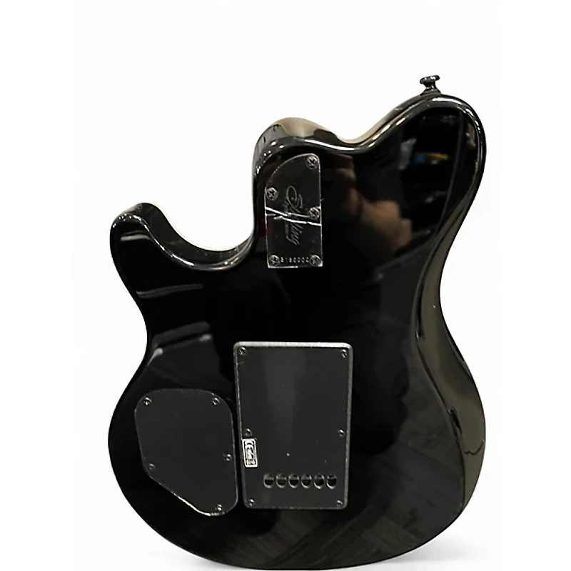 Used Sterling by Music Man Sub AX3 Axis BLACK Solid Body Electric Guitar