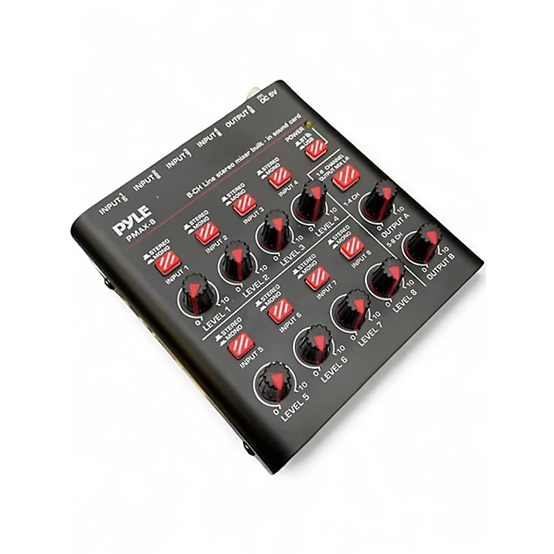 Used Pyle PMAX8 Unpowered Mixer