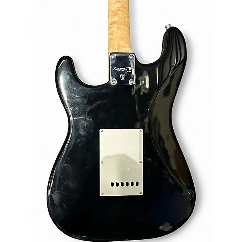 Used Starcaster by Fender Stratocaster Silverburst Solid Body Electric Guitar